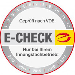 E-Check - die Prüfung elektrischer Anlagen durch einen Fachbetrieb